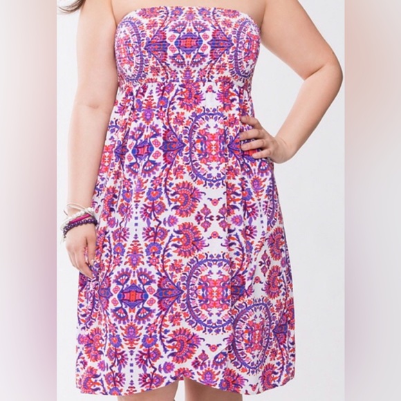 EUC Lot of 5 Summer Dresses Size 18/20 - Picture 3 of 14